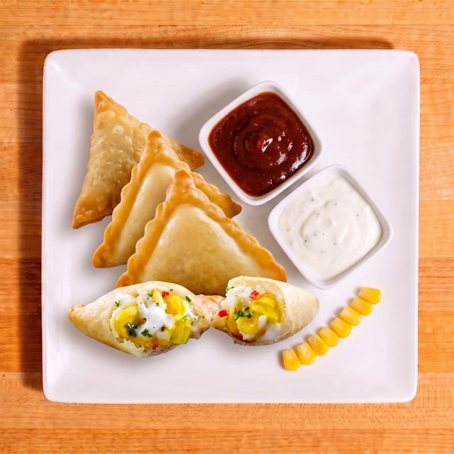 Corn Samosa.