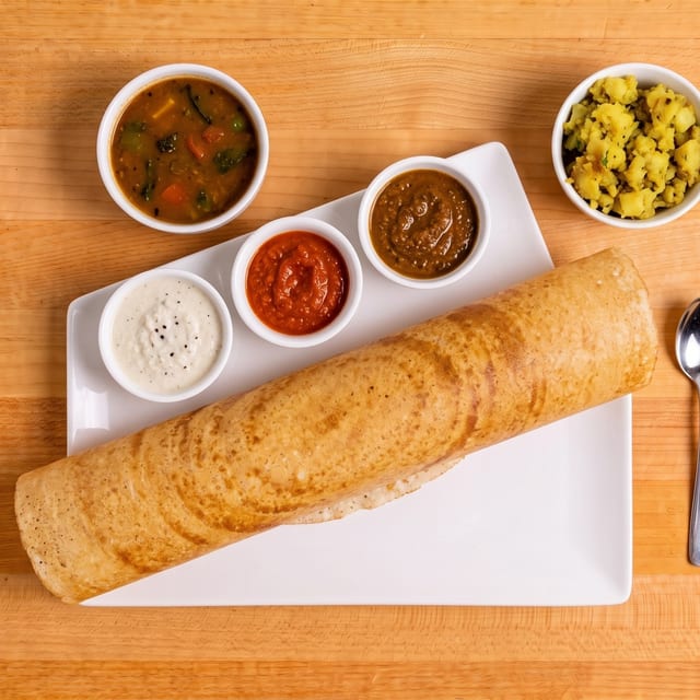 70 mm Masala Dosa.