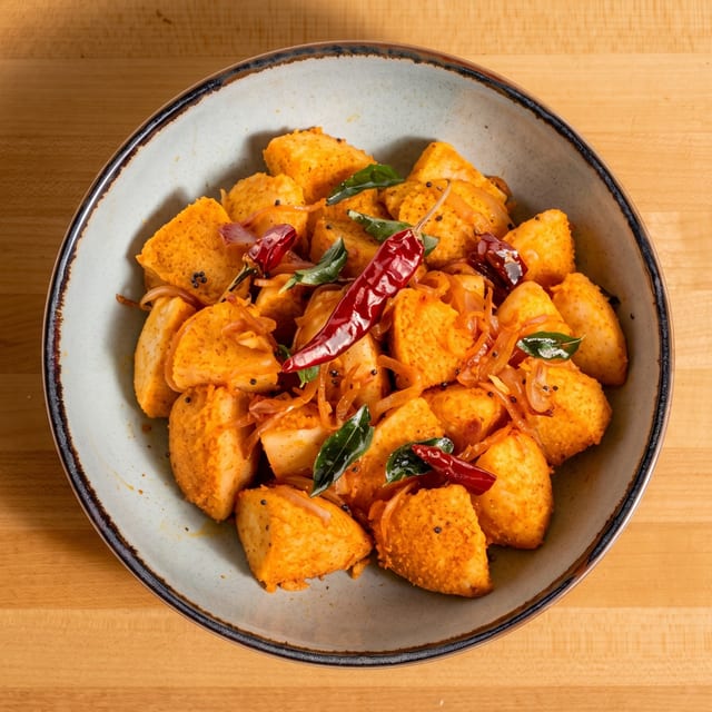 Idli Manchurian.